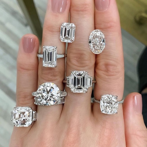 0.5-2Ct Round Cut Lab Diamond White Gold Solitaire Ring - Picture 11 of 14